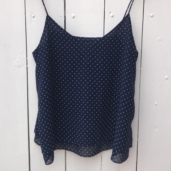 H&M Tops - H&M polka dots women's top size 12"